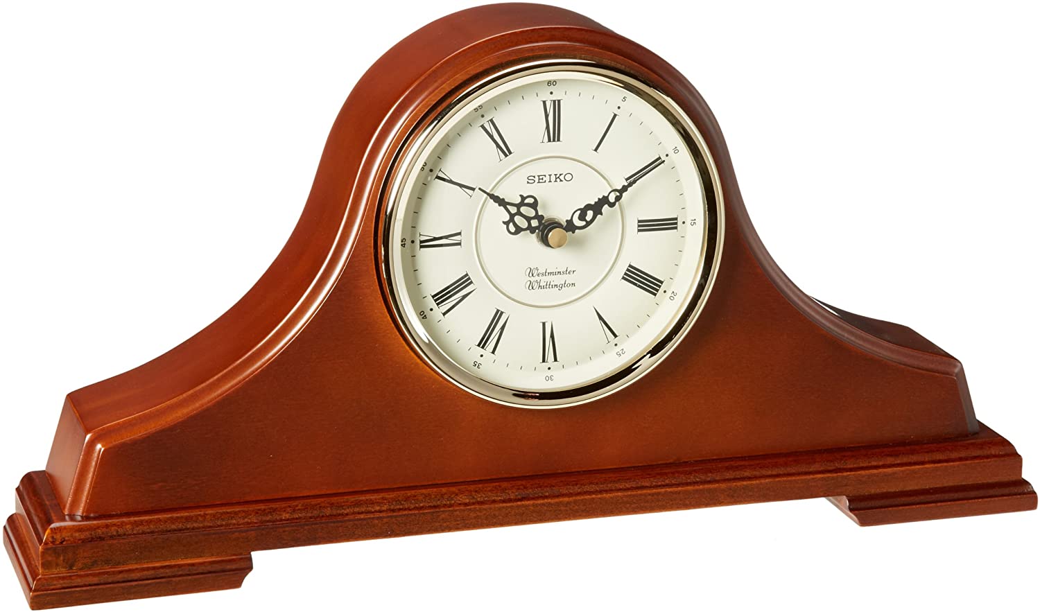 Sawyer Brown QXW245BLH Seiko Wood Musical Mantel Clock 